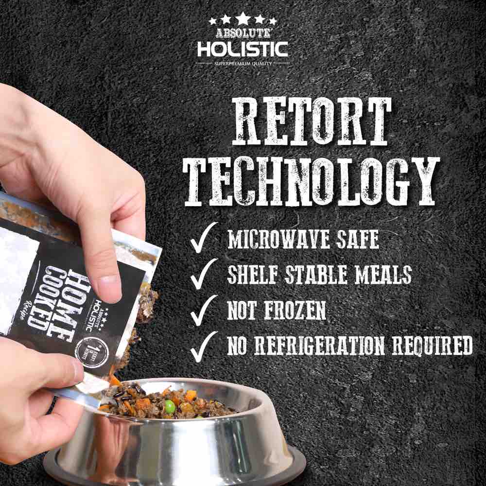"UP TO 35% OFF: Absolute Holistic Home Cooked Recipe Lamb, Peas & Spinach Wet Dog Food"