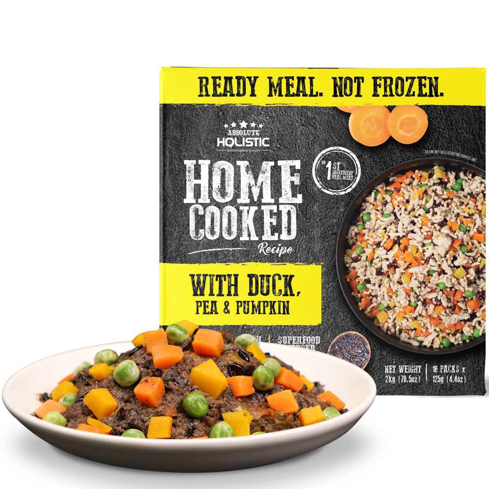 "UP TO 35% OFF: Absolute Holistic Home Cooked Recipe Duck, Peas & Pumpkin Wet Dog Food"