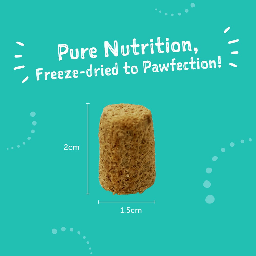 "15% OFF: Loveabowl Freeze-A-Bowl Mackerel, Beef & Hoki Grain-Free Freeze-Dried Raw Dog Food"